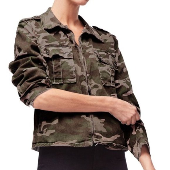 Good American Camo Print Military Jacket - Picture 3 of 8
